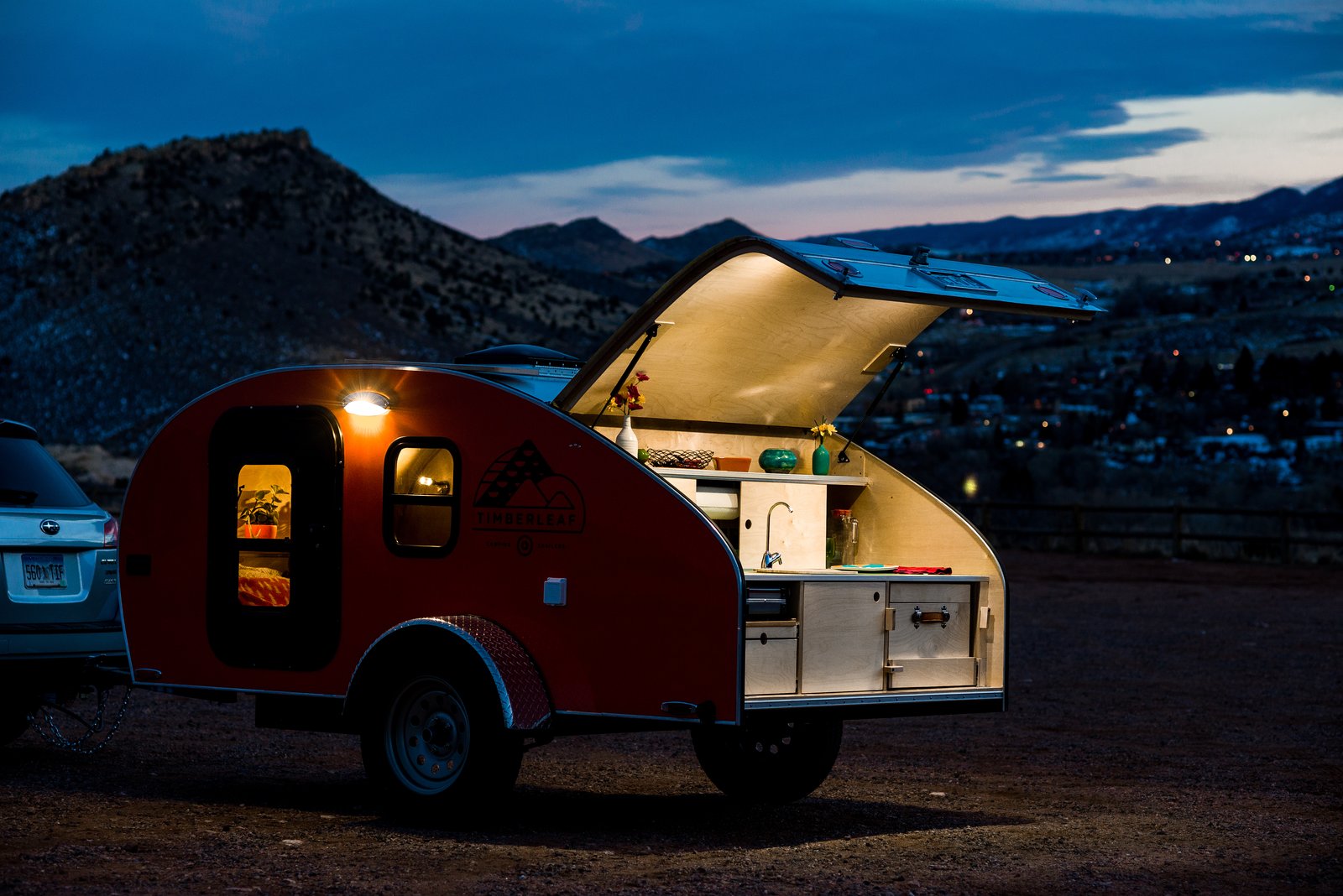Photo 8 of 8 in Get Your Glamp On in This Retro Teardrop Trailer from Timberleaf Trailers Dwell