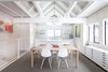 Modern home with Bed, Wall Lighting, Carpet Floor, Dining Room, and Bench. Dining Photo 2 of Tahoe Lakefront