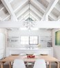 Modern home with Carpet Floor, White Cabinet, Bed, Night Stands, Table, Chair, Porcelain Tile Floor, Ceramic Tile Backsplashe, and Dining Room. Kitchen Photo 5 of Tahoe Lakefront