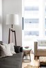 Modern home with Sofa, Floor Lighting, Medium Hardwood Floor, End Tables, Chair, and Living Room. Living Photo 3 of Tower Condo