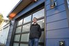 Modern home with Shed & Studio and Storage Space Room Type. David routed water and electricity from his house to his 12′ by 24′ Modern-Shed garage.
Photo 2 of Modern-Shed | Garage Solution
