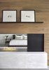 Modern home with Bedroom, Shelves, Bed, and Night Stands. Three-Sided Fireplace in Master Bedroom Photo 10 of Riverwoods