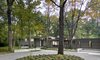 Modern home with Exterior, Flat RoofLine, and House Building Type. This 5,600sf mid-century was in need of a transformation to fit the active lifestyle of the new owners and their children. The design direction was to create a light-filled space that integrates the surrounding wooded landscape. Photo of Riverwoods modern home