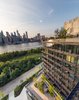 Modern home with Exterior and Glass Siding Material. The East River waterfront and Brooklyn Bridge Park are indeed 1 Hotel Brooklyn Bridge’s best attributes. They’re the elements that drove almost every aspect of its design. "We didn’t want this hotel to be the next hipster spot," El Hadidy says. "We wanted it to be of the place that surrounds it; for it to look and feel like it has always belonged right here in Brooklyn. We wanted it to be of nature and as timeless as possible." Photo 13 of 1 Hotel Brooklyn Bridge