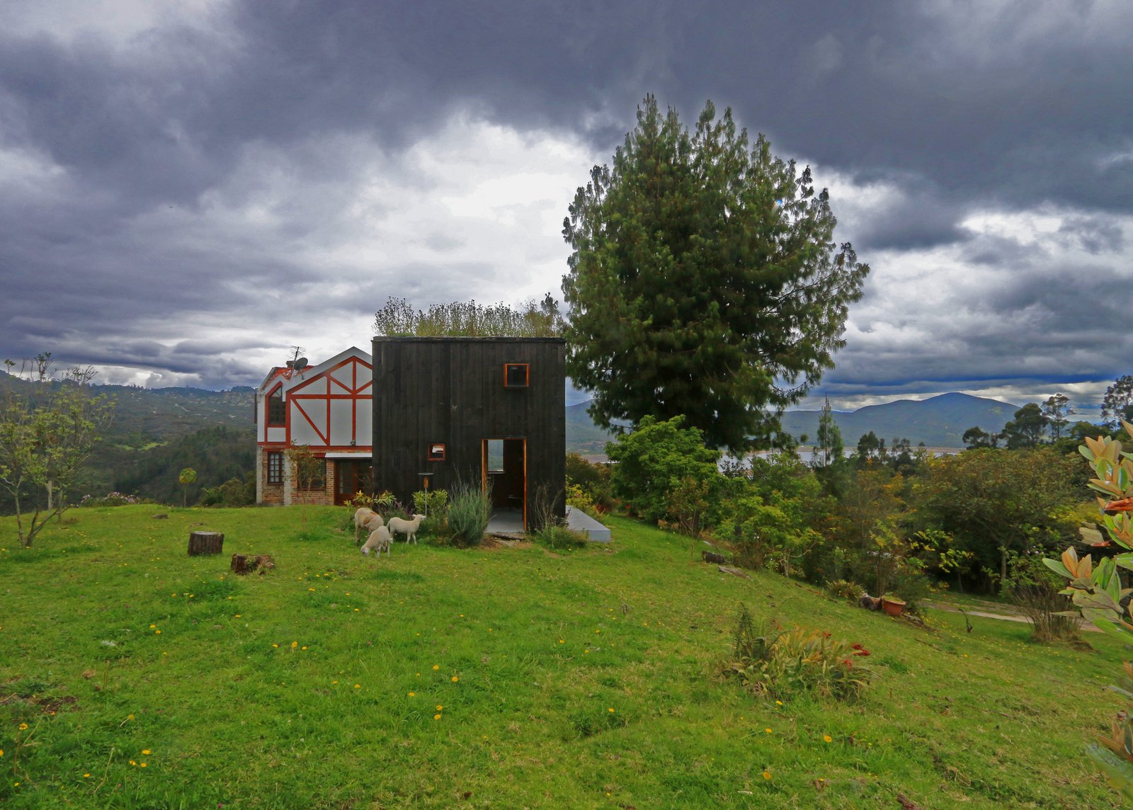 Photo 1 of 10 in A Tiny Home Outside Bogotá Draws on Nostalgia and Awe