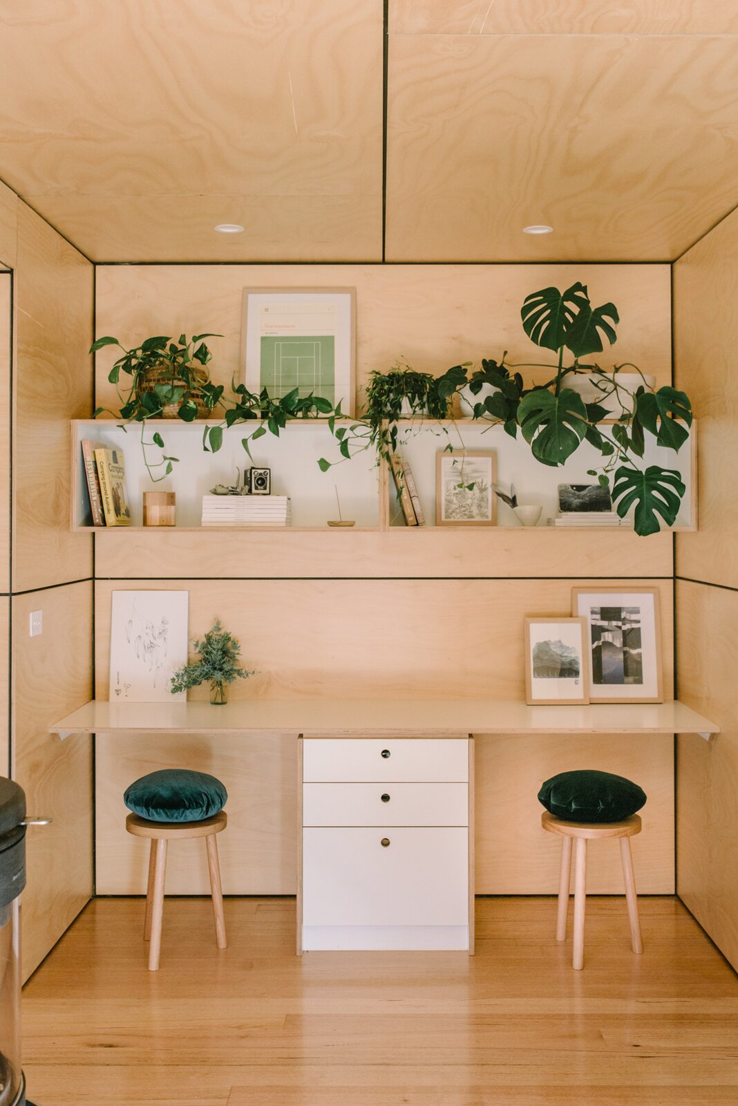 Photo 7 of 12 in Three Shipping Containers Form a Tiny, Eco-Friendly ...