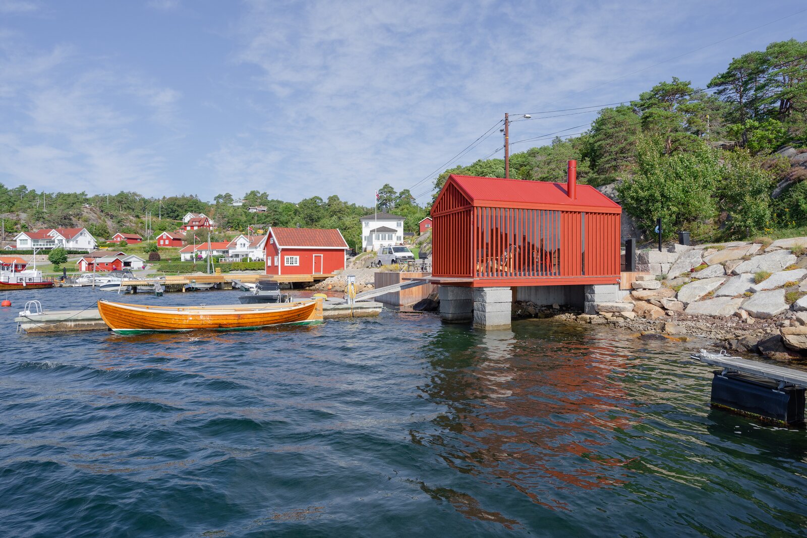 This Tiny Boathouse in Norway Is a Private Retreat in Plain Sight Dwell