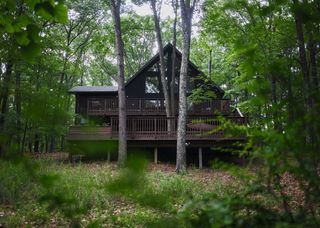 Budget Breakdown: With $55K, They DIYed the Perfect Forest Cabin in West Virginia