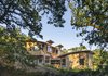Selecting the 'Big Sky' site allowed the driveway to be routed further from the creek, and eliminated a ranch road that had been channeling rainwater runoff into the creek. Photo 16 of Healdsburg Family House modern home