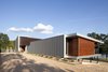 The main materials for the home are aluminum and Western Red Cedar.
#exterior #aluminum #kimberlingcity #postcardhouse #hufft
Photo credit by Andrew Fabin, Matthew Hufft Photo 2 of Postcard House modern home