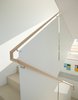 Stair runs are divided by thin steel panel Photo 12 of Chesapeake Bay House modern home