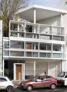 Located in La Plata, Argentina, Maison Curutchet was built for an Argentinian surgeon. The house was designed to respond to the historical context of an existing structure to which it is attached—a first for the architect. Le Corbusier visited the site, and only communicated with Mr. Curutchet through an exchange of letters.