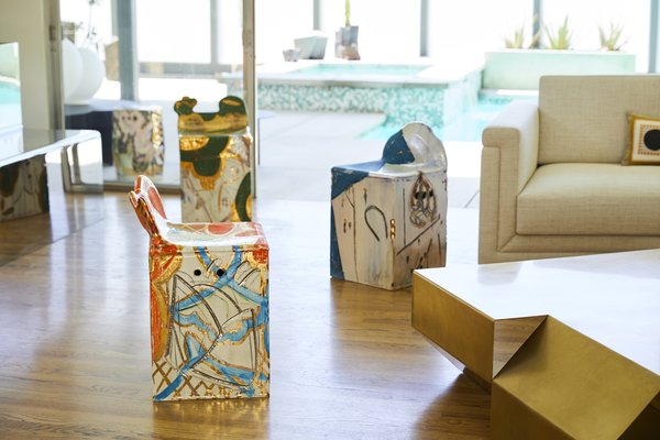Sanguino views his own work as abstract art designed to live in the center of a room.