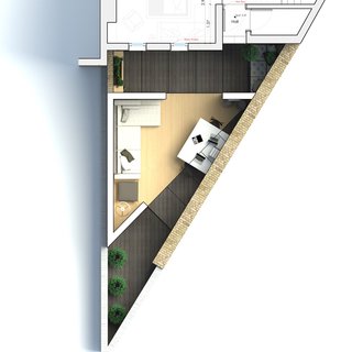 The Triangle floor plan