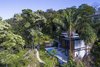 Modern home with Outdoor, Trees, Swimming Pools, Tubs, Shower, Large Patio, Porch, Deck, Hardscapes, Walkways, Gardens, and Back Yard. Casa Meleku. Photo 13 of Joya Villas