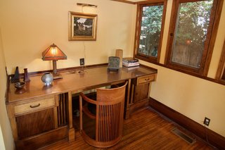 The original built-in desk