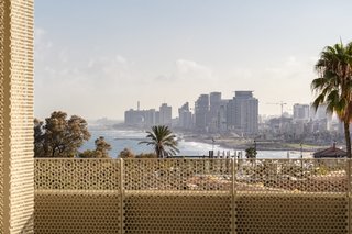 The rooms offer spectacular panoramic views of the Mediterranean Sea