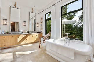 A look at the master bath. 

