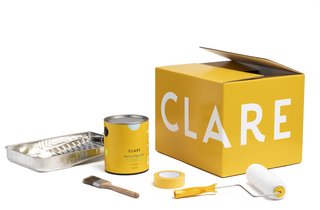 Clare's sleek modern packaging has a strong visual appeal. 