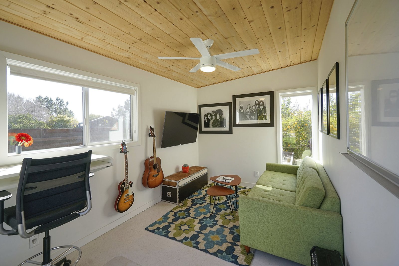 Photo 17 of 20 in A Bay Area Eichler With a Backyard Casita Lists For ...