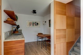 The breakfast nook. 