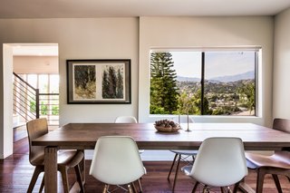 The main house is bright and airy and features an open floor plan. 