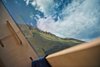 Modern home with Windows, Wood, and Skylight Window Type. The transparent roof allows almost total immersion with the alpine surroundings. Photo 5 of Immerso Glamping Cabin
