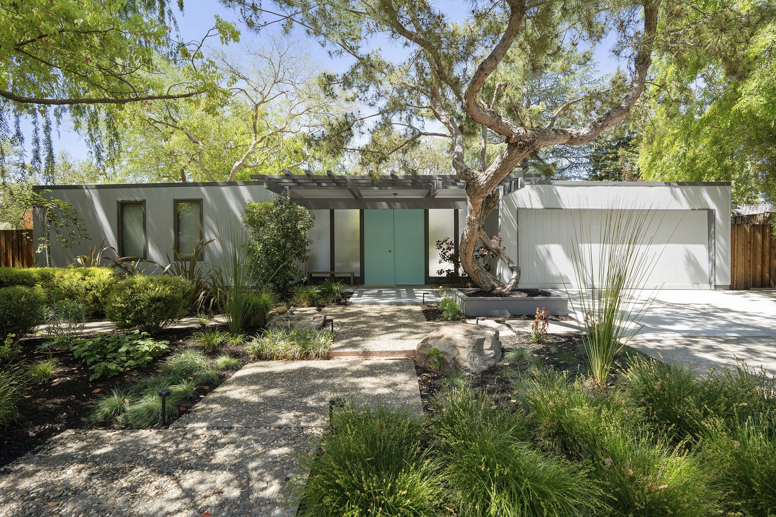 Photo 1 of 19 in A Sunny Super Eichler With a Backyard Pool Lists for