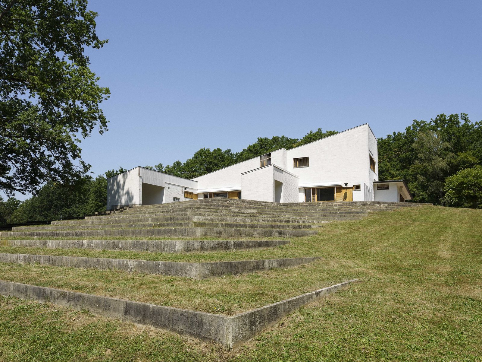 Aalto was not only responsible for the architecture and the furnishings—he also designed the landscaping.