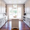 Modern home with Kitchen and Engineered Quartz Counter. A bright butler's pantry Photo 4 of Spacious Tennessee Kitchen