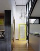 Entry hall with Ingo Mauer chandelier Photo 2 of Home for a Professor modern home