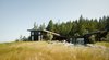 Modern home with Outdoor, Back Yard, Large Patio, Porch, Deck, Large Pools, Tubs, Shower, Grass, Trees, Concrete Patio, Porch, Deck, and Stone Patio, Porch, Deck. The home rests on a 40-acre property in Healdsburg, a quaint town in California's winemaking region. Photo 2 of Sonoma Wine Country I