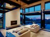 Modern home with Living Room, Recessed Lighting, Standard Layout Fireplace, Sofa, and Concrete Floor. The client loves to entertain, and Feldman Architecture delivered with plenty of communal areas both inside and out. Photo 17 of Sonoma Wine Country I