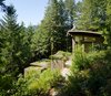 Modern home with Outdoor, Trees, Side Yard, Garden, Shrubs, Walkways, and Gardens. Mill Valley Cabins Photo 16 of Mill Valley Cabins