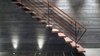 Modern home with Staircase, Metal Railing, Wood Railing, and Wood Tread. House Ocho Photo 13 of House Ocho