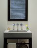 Modern home with Bath Room and Wall Mount Sink. House Ocho Photo 17 of House Ocho