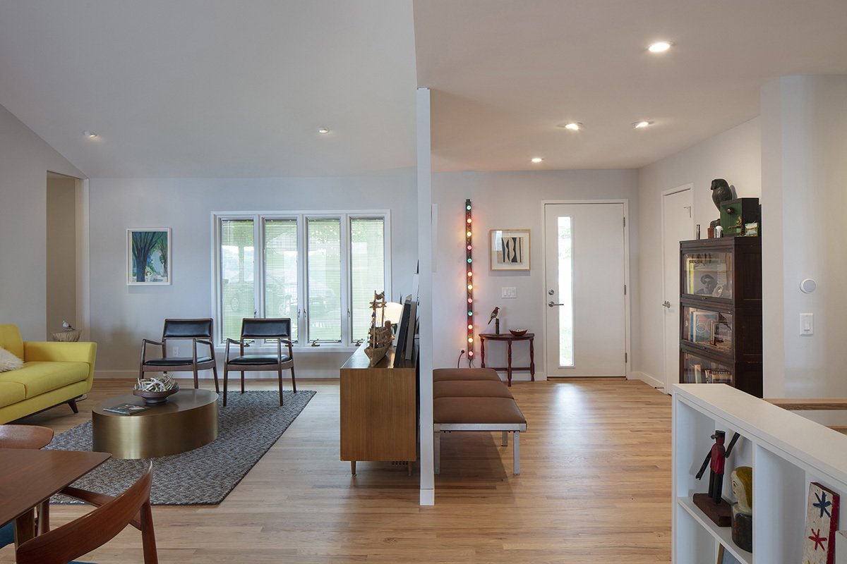 Front entry and living area.