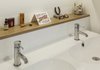 Bathroom sink detail. Photo 19 of Gallery Residence modern home