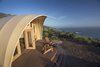 Modern home with Outdoor, Shrubs, Small Patio, Porch, Deck, Wood Patio, Porch, Deck, Hardscapes, and Slope. The tent fabric is similar to that used for the Denver International Airport and the San Diego Convention Center. For less temperate climates, Parr is researching translucent insulation. Photo 4 of Treebones Resort