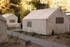 Modern home with Exterior and Tent Building Type. Local landscape design firm Hart Horticulture created an environment of native plants in just one month. Photo 9 of AutoCamp Russian River