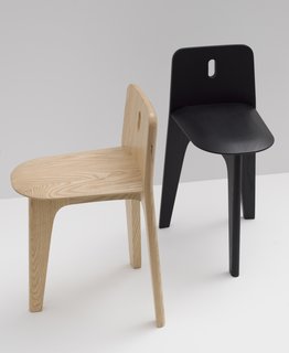 Stove Chair & Domino Coat Rack by Gabriel Tan