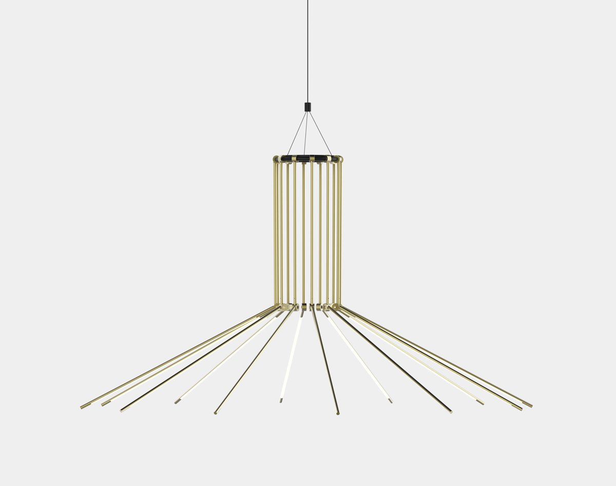 #designmilk #peter #Juniper #THIN #Chandelier
