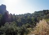 Modern home with Outdoor, Shrubs, Slope, and Trees. An infinity pool and private outdoor hot tubs provide panoramic views of the valley. The pools are also lined in black so that they reflect their surroundings, like mirrors. Photo 2 of VIVOOD Landscape Hotel