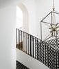 Through this archway the stair pierces the old courtyard wall and enters the attic space. Photo 14 of Twin Peaks modern home