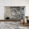 Carrara marble with a shark nose edge is an everyday reminder of the melting pack ice at the Earth’s poles. The pleasure of working in a compact terrace house is that the space restrictions in the kitchen discourage the inclusion of extra-large or multiple ovens, and the oversized fridges full of spoiling food.
© Sean Johnson
Photo 11 of Bougainvillea Row House modern home