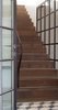 Broadline glass has been used frequently. In the glazed front doors it provides more play of light and shape than a matt sandblasted glass
© Edward Birch Photo 12 of Balancing Home modern home