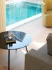 Fully recessed window frames provide total transparency. The engineered oak floor is flush with the window frame.
© Justin Alexander Photo 12 of The Pool House modern home