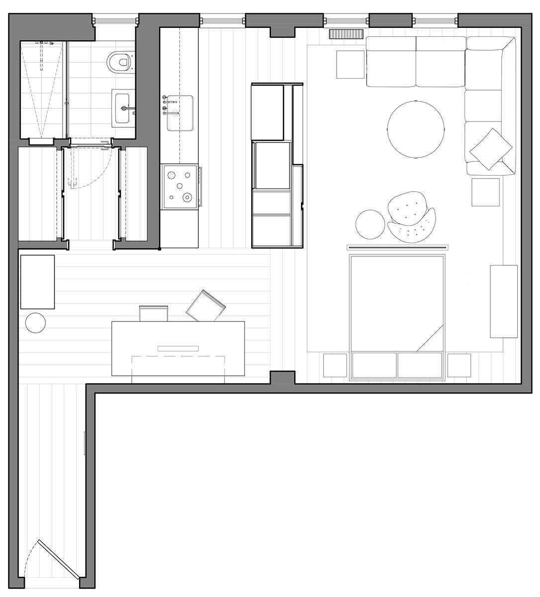 Photo 14 of 14 in West Village Apartment by STADT Architecture Dwell