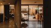 The entry to the house allow multiple sight lines through the house to the various courtyards and patios Photo 13 of Curves House modern home