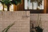 Modern home with Outdoor, Front Yard, and Desert. Entry wall Photo 7 of Curves House